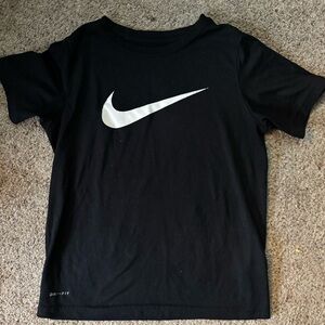 Nike Women’s Black and White Dri-FIT T-Shirt